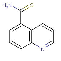 855763-66-5 QUINOLINE-5-CARBOTHIOIC ACID AMIDE chemical structure