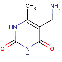 858001-23-7 5-Aminomethyl-6-methyl-1H-pyrimidine-2,4-dione chemical structure