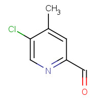 886364-96-1 5-chloro-4-methylpyridine-2-carbaldehyde chemical structure