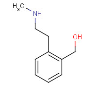 1915-39-5 2-[2'-(Methylamino)ethyl]benzenemethanol chemical structure