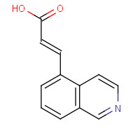 87087-21-6 Trans-3-(isoquinolin-5-yl)acrylic acid chemical structure