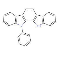 1024598-06-8 11,12-Dihydro-11-phenylindolo[2,3-a]carbazole chemical structure
