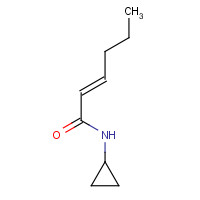 1024616-26-9 (E)-N-cyclopropylhex-2-enamide chemical structure