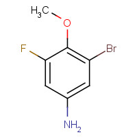 875664-44-1 3-BROMO-5-FLUORO-4-METHOXYANILINE chemical structure