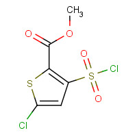 158439-31-7 methyl 5-chloro-3-chlorosuphonylthiophene-2-carboxylate chemical structure