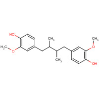 121209-88-9 Phenol, 4,4'-(2,3-dimethyl-1,4-butanediyl)bis[2-methoxy-, (R,R)- (9CI) chemical structure