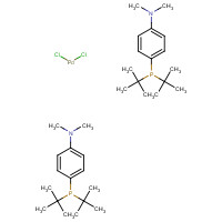 887919-35-9 BIS(DI-TERT-BUTYL(4-DIMETHYLAMINOPHENYL)PHOSPHINE)DICHLOROPALLADIUM(II) chemical structure