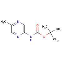 369638-68-6 Carbamic acid, (5-methylpyrazinyl)-, 1,1-dimethylethyl ester (9CI) chemical structure