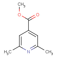 142896-15-9 2,6-DIMETHYLPYRIDINE-4-CARBOXYLIC ACID METHYL ESTER chemical structure