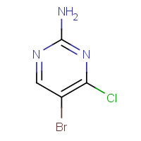 1044767-99-8 5-bromo-4-chloropyrimidin-2-amine chemical structure