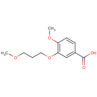 895240-50-3 4-Methoxy-3-(3-methoxypropoxyl)benzoic acid chemical structure