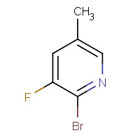 34552-16-4 2-BROMO-3-FLUORO-5-METHYLPYRIDINE chemical structure
