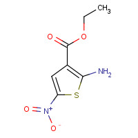 42783-04-0 2-AMINO-3-ETHOXYCARBONYL-5-NITROTHIOPHENE chemical structure