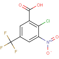 22227-59-4 2-chloro-3-nitro-5-(trifluoromethyl)benzoic acid chemical structure