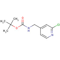916210-27-0 tert-butyl N-[(2-chloropyridin-4-yl)Methyl]carbaMate chemical structure