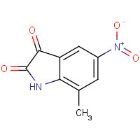 70343-13-4 7-Methyl-5-Nitroisatin chemical structure
