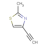 107263-89-8 Thiazole, 4-ethynyl-2-methyl- chemical structure