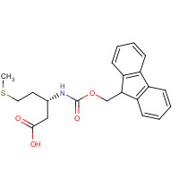 266359-48-2 FMOC-L-BETA-HOMOMETHIONINE chemical structure