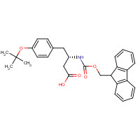 219967-69-8 FMOC-L-BETA-HOMOTYROSINE(OTBU) chemical structure