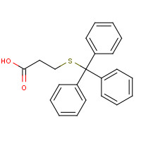 27144-18-9 S-TRITYL-3-MERCAPTOPROPIONIC ACID chemical structure