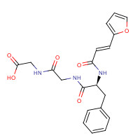 64967-39-1 N-[3-(2-Furyl)acryloyl]-L-phenylalanyl-glycyl-glycine chemical structure