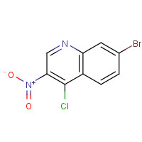 723280-98-6 7-bromo-4-chloro-3-nitroquinoline chemical structure