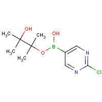 1003845-08-6 2-CHLOROPYRIMIDINE-5-BORONIC ACID PINACOL ESTER chemical structure