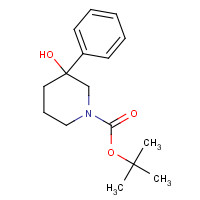 213923-81-0 1-N-BOC-3-HYDROXY-3-PHENYLPIPERIDINE chemical structure