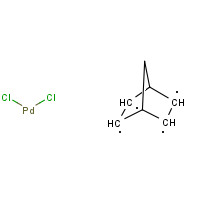 12317-46-3 (BICYCLO[2.2.1]HEPTA-2,5-DIENE)DICHLOROPALLADIUM(II) chemical structure