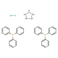 32993-05-8 Chlorocyclopentadienylbis(triphenylphosphine)ruthenium(II) chemical structure
