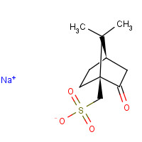34850-66-3 (+/-)-10-CAMPHORSULFONIC ACID SODIUM SALT chemical structure