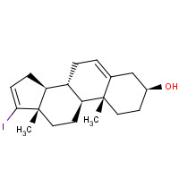 32138-69-5 17-Iodoandrosta-5,16-dien-3beta-ol chemical structure
