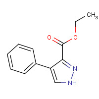 6963-62-8 4-Phenyl-1H-pyrazole-3-carboxylic acid ethyl ester chemical structure