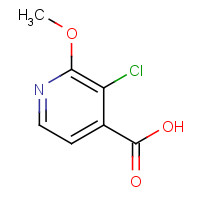 1211584-06-3 3-CHLORO-2-METHOXYISONICOTINIC ACID chemical structure