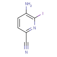1079054-78-6 5-AMino-6-iodo-pyridine-2-carbonitrile chemical structure