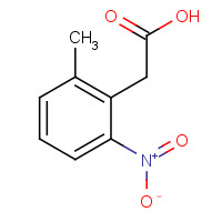 23876-18-8 2-(2-Methyl-6-nitrophenyl)acetic acid chemical structure