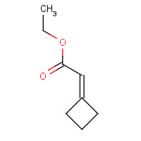 27741-65-7 ACETIC ACID, 2-CYCLOBUTYLIDENE-, ETHYL ESTER chemical structure
