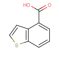 10134-95-9 BENZOTHIOPHENE-4-CARBOXYLIC ACID chemical structure