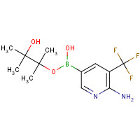 947249-01-6 2-Amino-3-(trifluoromethyl)pyridine-5-boronic acid pinacol ester chemical structure