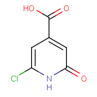 6313-51-5 2-Chloro-6-Hydroxy isonicotinic Acid chemical structure