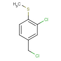 109418-89-5 3-chloro-4-Methylthiobenzylchloride chemical structure