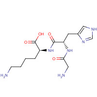49557-75-7 Glycyl-L-Histidyl-L-Lysine chemical structure