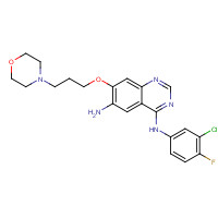 267243-68-5 N4-(3-chloro-4-fluorophenyl)-7-(3-Morpholinopropoxy)quinazoline-4,6-diaMine chemical structure