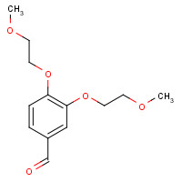 80407-64-3 3,4-bis(2-Methoxyethoxy)benzaldehyde chemical structure