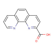 1891-17-4 1,10-phenanthroline-2-carboxylic acid chemical structure