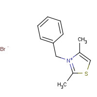 17091-45-1 2,4-DIMETHYL-3-BENZYL-THIAZOLIUM BROMIDE chemical structure