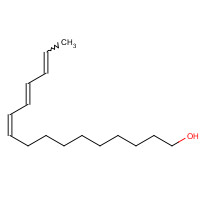 122182-50-7 10,12,14-Hexadecatrien-1-ol, (Z,E,E)- chemical structure