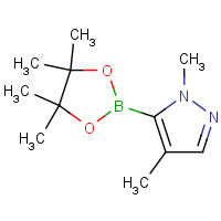 1047644-76-7 1,4-Dimethyl-5-(4,4,5,5-tetramethyl-1,3,2-dioxaborolan-2-yl)-1h-pyrazole chemical structure