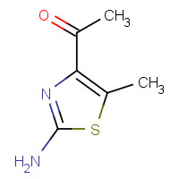 40353-62-6 1-(2-AMINO-5-METHYL-1,3-THIAZOL-4-YL)ETHANONE chemical structure