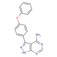 330786-24-8 3-(4-phenoxyphenyl)-1H-pyrazolo[3,4-d]pyriMidin-4-aMine chemical structure